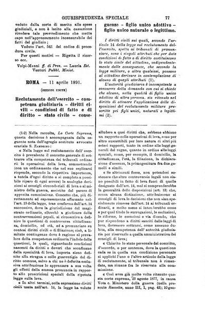 Annali della giurisprudenza italiana raccolta generale delle decisioni delle Corti di cassazione e d'appello in materia civile, criminale, commerciale, di diritto pubblico e amministrativo, e di procedura civile e penale