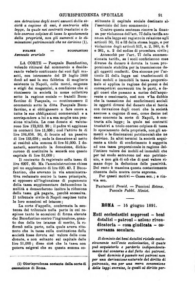 Annali della giurisprudenza italiana raccolta generale delle decisioni delle Corti di cassazione e d'appello in materia civile, criminale, commerciale, di diritto pubblico e amministrativo, e di procedura civile e penale