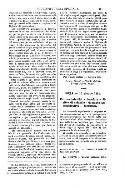 Annali della giurisprudenza italiana raccolta generale delle decisioni delle Corti di cassazione e d'appello in materia civile, criminale, commerciale, di diritto pubblico e amministrativo, e di procedura civile e penale