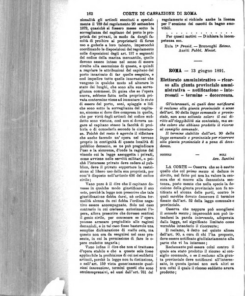 Annali della giurisprudenza italiana raccolta generale delle decisioni delle Corti di cassazione e d'appello in materia civile, criminale, commerciale, di diritto pubblico e amministrativo, e di procedura civile e penale