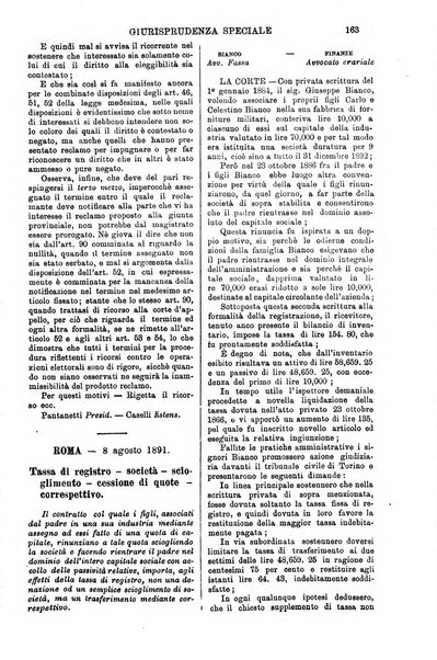 Annali della giurisprudenza italiana raccolta generale delle decisioni delle Corti di cassazione e d'appello in materia civile, criminale, commerciale, di diritto pubblico e amministrativo, e di procedura civile e penale