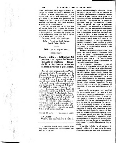 Annali della giurisprudenza italiana raccolta generale delle decisioni delle Corti di cassazione e d'appello in materia civile, criminale, commerciale, di diritto pubblico e amministrativo, e di procedura civile e penale