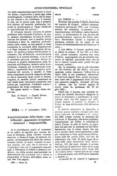 Annali della giurisprudenza italiana raccolta generale delle decisioni delle Corti di cassazione e d'appello in materia civile, criminale, commerciale, di diritto pubblico e amministrativo, e di procedura civile e penale