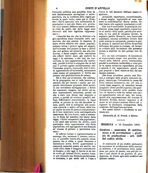 Annali della giurisprudenza italiana raccolta generale delle decisioni delle Corti di cassazione e d'appello in materia civile, criminale, commerciale, di diritto pubblico e amministrativo, e di procedura civile e penale