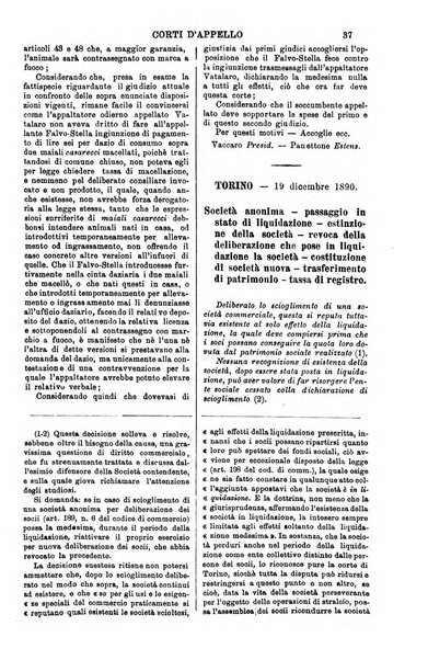 Annali della giurisprudenza italiana raccolta generale delle decisioni delle Corti di cassazione e d'appello in materia civile, criminale, commerciale, di diritto pubblico e amministrativo, e di procedura civile e penale