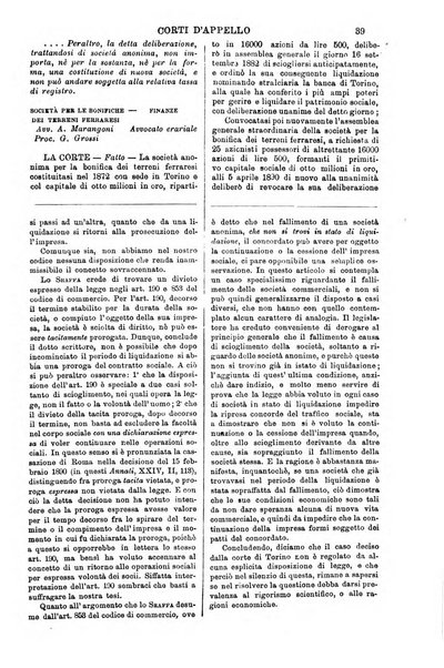 Annali della giurisprudenza italiana raccolta generale delle decisioni delle Corti di cassazione e d'appello in materia civile, criminale, commerciale, di diritto pubblico e amministrativo, e di procedura civile e penale