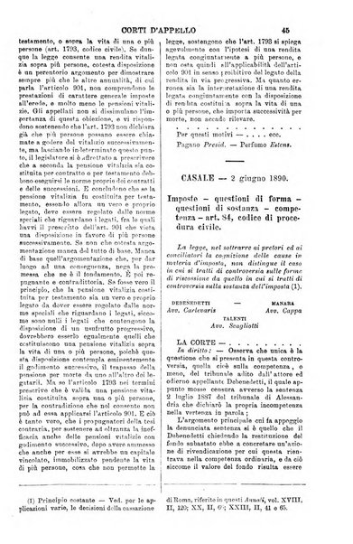 Annali della giurisprudenza italiana raccolta generale delle decisioni delle Corti di cassazione e d'appello in materia civile, criminale, commerciale, di diritto pubblico e amministrativo, e di procedura civile e penale