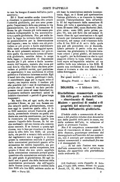 Annali della giurisprudenza italiana raccolta generale delle decisioni delle Corti di cassazione e d'appello in materia civile, criminale, commerciale, di diritto pubblico e amministrativo, e di procedura civile e penale