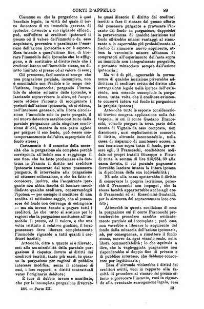 Annali della giurisprudenza italiana raccolta generale delle decisioni delle Corti di cassazione e d'appello in materia civile, criminale, commerciale, di diritto pubblico e amministrativo, e di procedura civile e penale