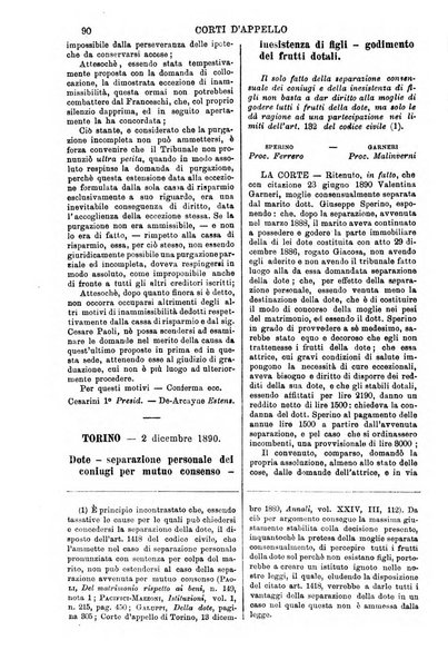 Annali della giurisprudenza italiana raccolta generale delle decisioni delle Corti di cassazione e d'appello in materia civile, criminale, commerciale, di diritto pubblico e amministrativo, e di procedura civile e penale