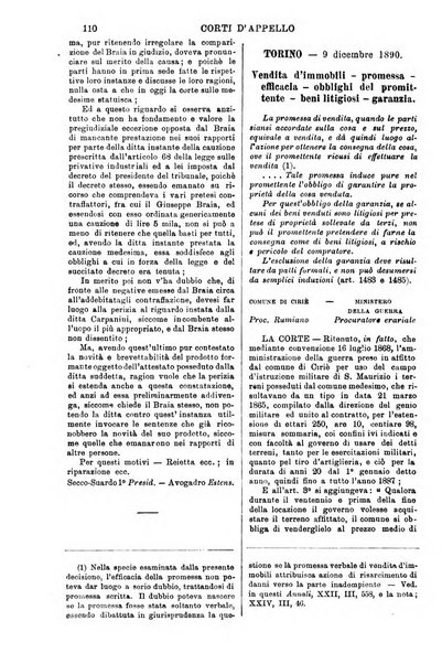 Annali della giurisprudenza italiana raccolta generale delle decisioni delle Corti di cassazione e d'appello in materia civile, criminale, commerciale, di diritto pubblico e amministrativo, e di procedura civile e penale