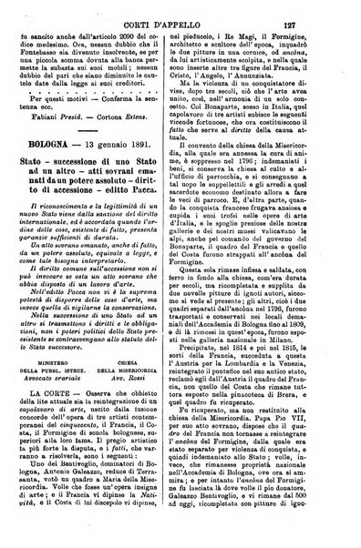 Annali della giurisprudenza italiana raccolta generale delle decisioni delle Corti di cassazione e d'appello in materia civile, criminale, commerciale, di diritto pubblico e amministrativo, e di procedura civile e penale