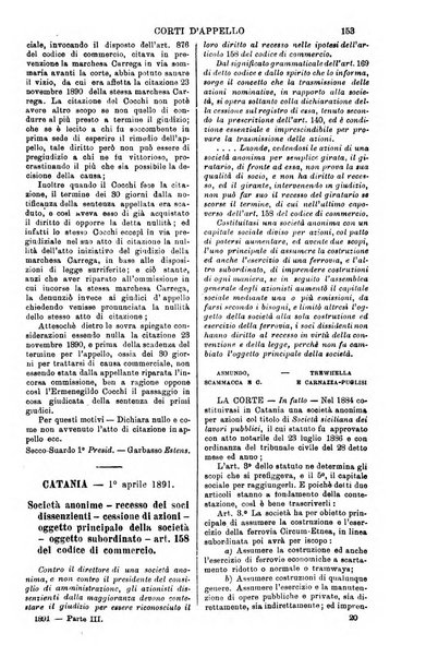 Annali della giurisprudenza italiana raccolta generale delle decisioni delle Corti di cassazione e d'appello in materia civile, criminale, commerciale, di diritto pubblico e amministrativo, e di procedura civile e penale