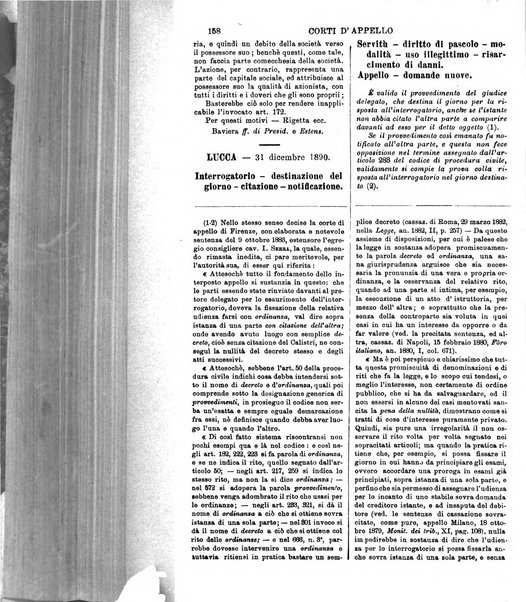 Annali della giurisprudenza italiana raccolta generale delle decisioni delle Corti di cassazione e d'appello in materia civile, criminale, commerciale, di diritto pubblico e amministrativo, e di procedura civile e penale