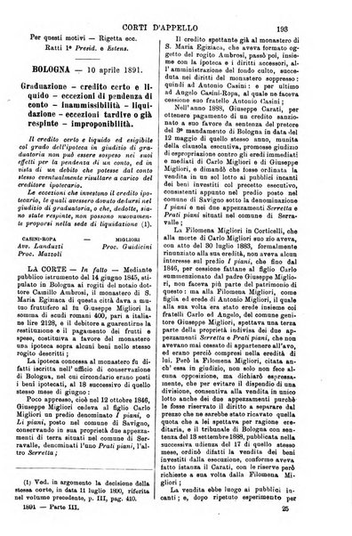 Annali della giurisprudenza italiana raccolta generale delle decisioni delle Corti di cassazione e d'appello in materia civile, criminale, commerciale, di diritto pubblico e amministrativo, e di procedura civile e penale