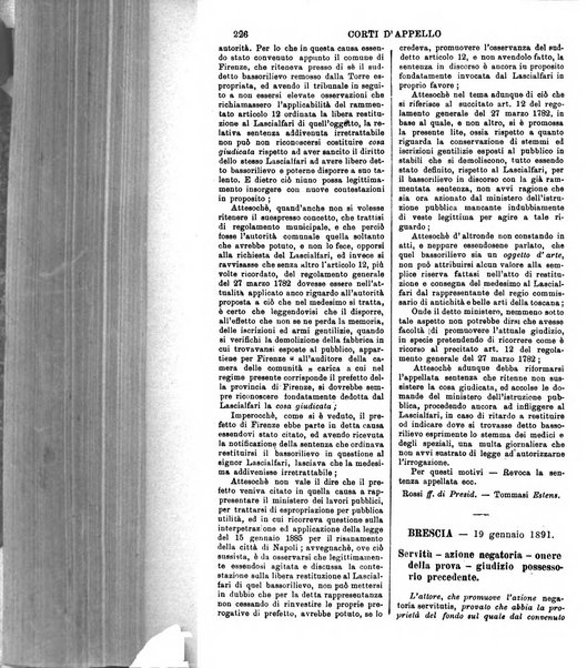 Annali della giurisprudenza italiana raccolta generale delle decisioni delle Corti di cassazione e d'appello in materia civile, criminale, commerciale, di diritto pubblico e amministrativo, e di procedura civile e penale