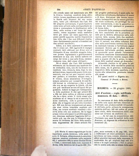 Annali della giurisprudenza italiana raccolta generale delle decisioni delle Corti di cassazione e d'appello in materia civile, criminale, commerciale, di diritto pubblico e amministrativo, e di procedura civile e penale