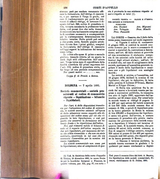 Annali della giurisprudenza italiana raccolta generale delle decisioni delle Corti di cassazione e d'appello in materia civile, criminale, commerciale, di diritto pubblico e amministrativo, e di procedura civile e penale