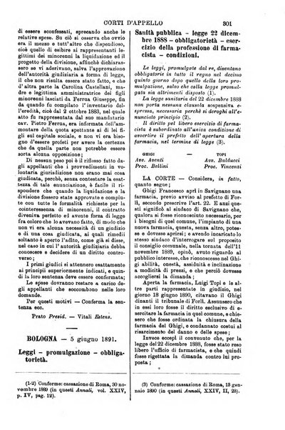 Annali della giurisprudenza italiana raccolta generale delle decisioni delle Corti di cassazione e d'appello in materia civile, criminale, commerciale, di diritto pubblico e amministrativo, e di procedura civile e penale