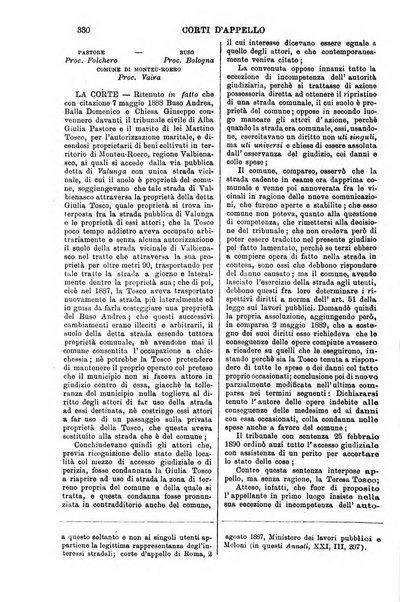 Annali della giurisprudenza italiana raccolta generale delle decisioni delle Corti di cassazione e d'appello in materia civile, criminale, commerciale, di diritto pubblico e amministrativo, e di procedura civile e penale