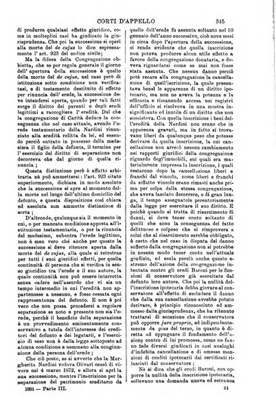 Annali della giurisprudenza italiana raccolta generale delle decisioni delle Corti di cassazione e d'appello in materia civile, criminale, commerciale, di diritto pubblico e amministrativo, e di procedura civile e penale