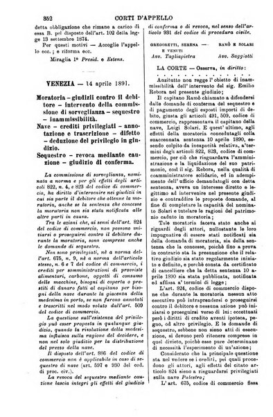 Annali della giurisprudenza italiana raccolta generale delle decisioni delle Corti di cassazione e d'appello in materia civile, criminale, commerciale, di diritto pubblico e amministrativo, e di procedura civile e penale