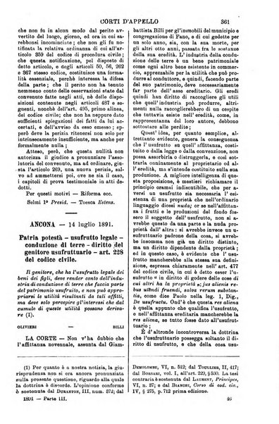 Annali della giurisprudenza italiana raccolta generale delle decisioni delle Corti di cassazione e d'appello in materia civile, criminale, commerciale, di diritto pubblico e amministrativo, e di procedura civile e penale