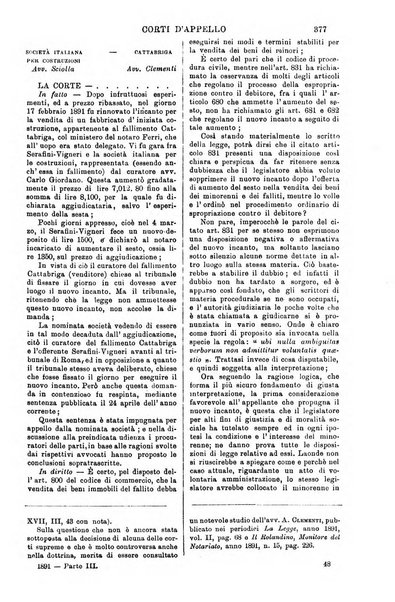 Annali della giurisprudenza italiana raccolta generale delle decisioni delle Corti di cassazione e d'appello in materia civile, criminale, commerciale, di diritto pubblico e amministrativo, e di procedura civile e penale