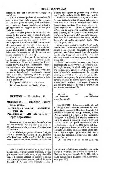 Annali della giurisprudenza italiana raccolta generale delle decisioni delle Corti di cassazione e d'appello in materia civile, criminale, commerciale, di diritto pubblico e amministrativo, e di procedura civile e penale