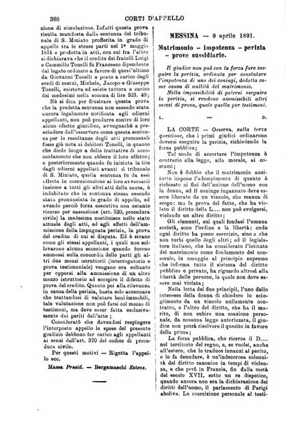 Annali della giurisprudenza italiana raccolta generale delle decisioni delle Corti di cassazione e d'appello in materia civile, criminale, commerciale, di diritto pubblico e amministrativo, e di procedura civile e penale