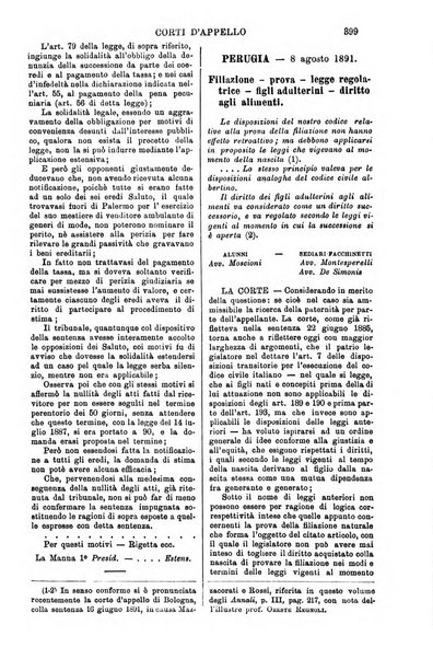 Annali della giurisprudenza italiana raccolta generale delle decisioni delle Corti di cassazione e d'appello in materia civile, criminale, commerciale, di diritto pubblico e amministrativo, e di procedura civile e penale