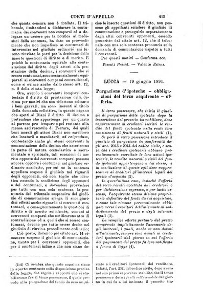 Annali della giurisprudenza italiana raccolta generale delle decisioni delle Corti di cassazione e d'appello in materia civile, criminale, commerciale, di diritto pubblico e amministrativo, e di procedura civile e penale