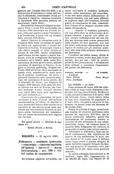 Annali della giurisprudenza italiana raccolta generale delle decisioni delle Corti di cassazione e d'appello in materia civile, criminale, commerciale, di diritto pubblico e amministrativo, e di procedura civile e penale