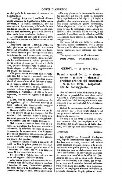 Annali della giurisprudenza italiana raccolta generale delle decisioni delle Corti di cassazione e d'appello in materia civile, criminale, commerciale, di diritto pubblico e amministrativo, e di procedura civile e penale