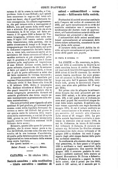 Annali della giurisprudenza italiana raccolta generale delle decisioni delle Corti di cassazione e d'appello in materia civile, criminale, commerciale, di diritto pubblico e amministrativo, e di procedura civile e penale