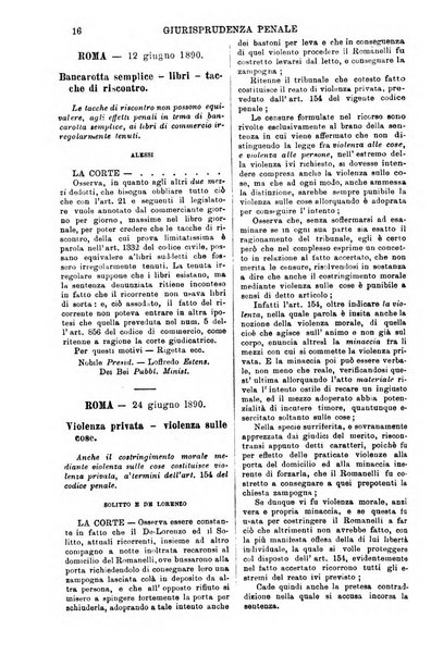 Annali della giurisprudenza italiana raccolta generale delle decisioni delle Corti di cassazione e d'appello in materia civile, criminale, commerciale, di diritto pubblico e amministrativo, e di procedura civile e penale