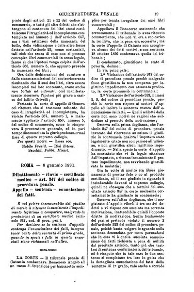 Annali della giurisprudenza italiana raccolta generale delle decisioni delle Corti di cassazione e d'appello in materia civile, criminale, commerciale, di diritto pubblico e amministrativo, e di procedura civile e penale