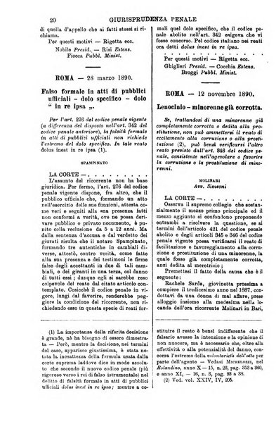 Annali della giurisprudenza italiana raccolta generale delle decisioni delle Corti di cassazione e d'appello in materia civile, criminale, commerciale, di diritto pubblico e amministrativo, e di procedura civile e penale