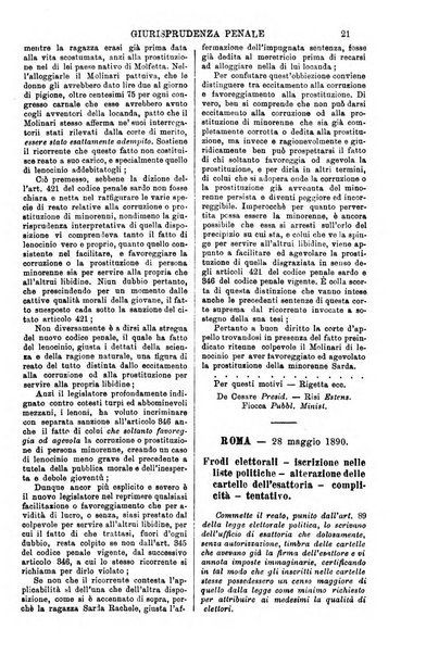 Annali della giurisprudenza italiana raccolta generale delle decisioni delle Corti di cassazione e d'appello in materia civile, criminale, commerciale, di diritto pubblico e amministrativo, e di procedura civile e penale