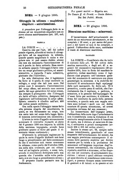 Annali della giurisprudenza italiana raccolta generale delle decisioni delle Corti di cassazione e d'appello in materia civile, criminale, commerciale, di diritto pubblico e amministrativo, e di procedura civile e penale