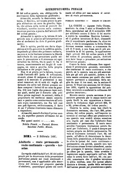 Annali della giurisprudenza italiana raccolta generale delle decisioni delle Corti di cassazione e d'appello in materia civile, criminale, commerciale, di diritto pubblico e amministrativo, e di procedura civile e penale