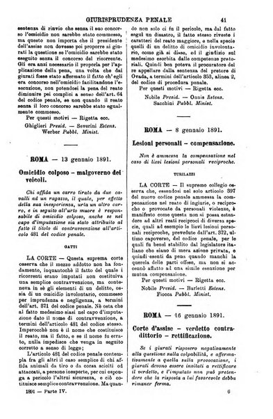 Annali della giurisprudenza italiana raccolta generale delle decisioni delle Corti di cassazione e d'appello in materia civile, criminale, commerciale, di diritto pubblico e amministrativo, e di procedura civile e penale