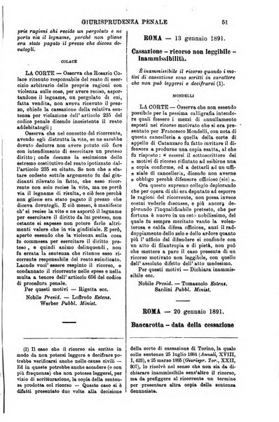 Annali della giurisprudenza italiana raccolta generale delle decisioni delle Corti di cassazione e d'appello in materia civile, criminale, commerciale, di diritto pubblico e amministrativo, e di procedura civile e penale