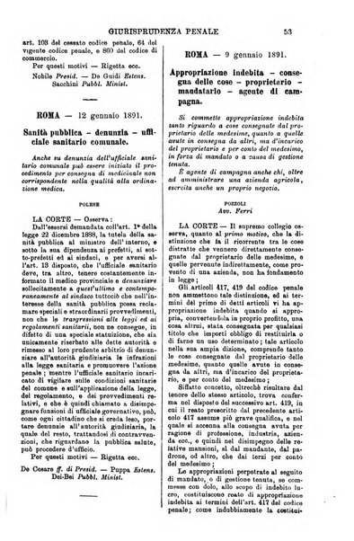 Annali della giurisprudenza italiana raccolta generale delle decisioni delle Corti di cassazione e d'appello in materia civile, criminale, commerciale, di diritto pubblico e amministrativo, e di procedura civile e penale