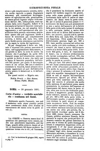 Annali della giurisprudenza italiana raccolta generale delle decisioni delle Corti di cassazione e d'appello in materia civile, criminale, commerciale, di diritto pubblico e amministrativo, e di procedura civile e penale