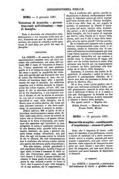 Annali della giurisprudenza italiana raccolta generale delle decisioni delle Corti di cassazione e d'appello in materia civile, criminale, commerciale, di diritto pubblico e amministrativo, e di procedura civile e penale