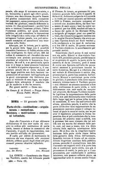 Annali della giurisprudenza italiana raccolta generale delle decisioni delle Corti di cassazione e d'appello in materia civile, criminale, commerciale, di diritto pubblico e amministrativo, e di procedura civile e penale