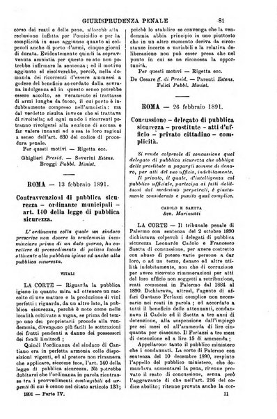 Annali della giurisprudenza italiana raccolta generale delle decisioni delle Corti di cassazione e d'appello in materia civile, criminale, commerciale, di diritto pubblico e amministrativo, e di procedura civile e penale