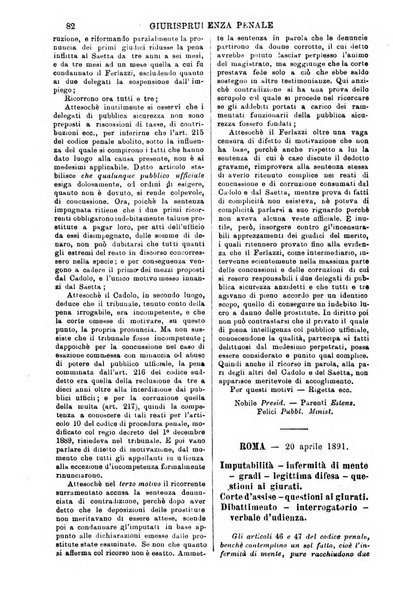 Annali della giurisprudenza italiana raccolta generale delle decisioni delle Corti di cassazione e d'appello in materia civile, criminale, commerciale, di diritto pubblico e amministrativo, e di procedura civile e penale