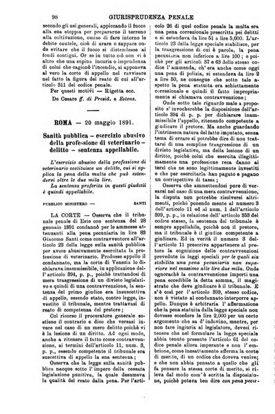 Annali della giurisprudenza italiana raccolta generale delle decisioni delle Corti di cassazione e d'appello in materia civile, criminale, commerciale, di diritto pubblico e amministrativo, e di procedura civile e penale